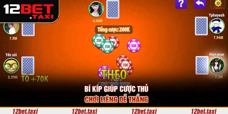 Bí kíp giúp cược thủ chơi liêng dễ thắng Bí kíp giúp cược thủ chơi liêng dễ thắng