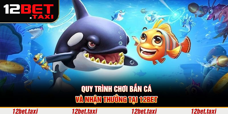 Quy trình chơi bắn cá và nhận thưởng tại 12BET 