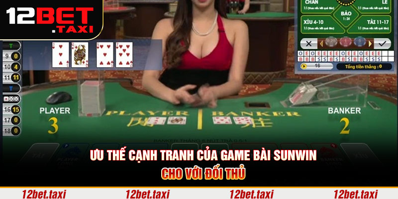 Ưu thế cạnh tranh của game bài Sunwin so với đối thủ Ưu thế cạnh tranh của game bài Sunwin so với đối thủ